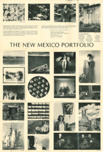 The New Mexico Portfolio brochure featuring Anne Noggle